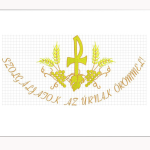 Oltárterítő hímzésminta 14